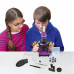 Микроскоп обучающий биологический для студентов Bresser Biolux SEL40x-1600x Purple смартфон-адаптер (Германия)