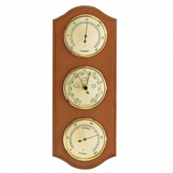 Барометр погодный сувенирный с термометром и гигрометром Moller 203379 (Германия)