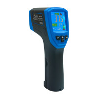 Пирометр инфракрасный (бесконтактный термометр) FLUS IR-868 (-50…+1380) USB цветной дисплей