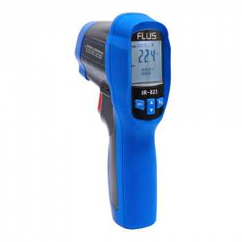 Пірометр для високих температур безконтактний термометр Flus IR-823 (-50...+1350) з термопарою