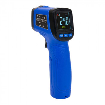 Пірометр термометр лазерний кольоровий екран Flus IR-89 (-50…+580)