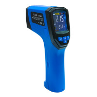 Пірометр безконтактний термометр Flus IR-835 (-50...+1350) з кольоровим дисплеєм і термопарою