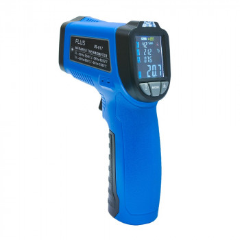 Безконтактний термометр пірометр кольоровий екран FLUS IR-817 (-50…+550) температура і вологість